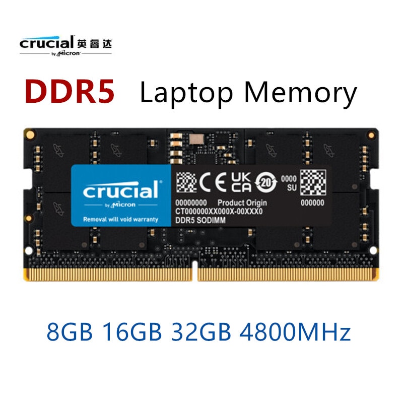 Ʈ ޸𸮿 Crucial DDR5 RAM, 8GB, 16GB, 32GB, ..
